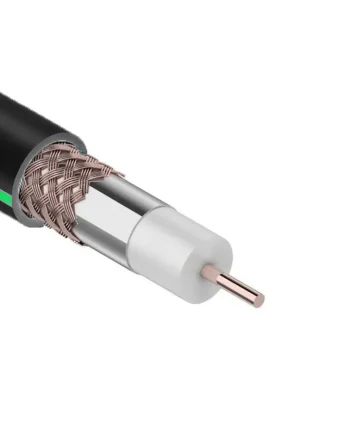 Фото кабеля RG-6 морозостойкий черный