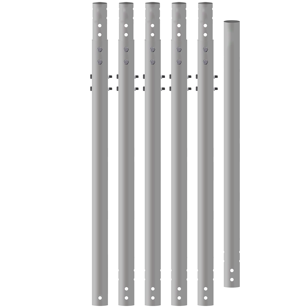 Мачта составная 12 метров д70 Мачта составная алюминиевая, Длина 12 метров — Диаметр 70 мм — изображение 1